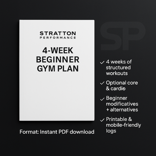 Beginner gym workout plan
